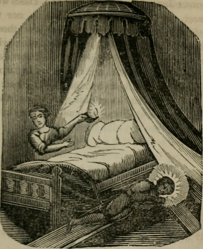 An illustration from Emblems divine and moral, 1851, leaf 236