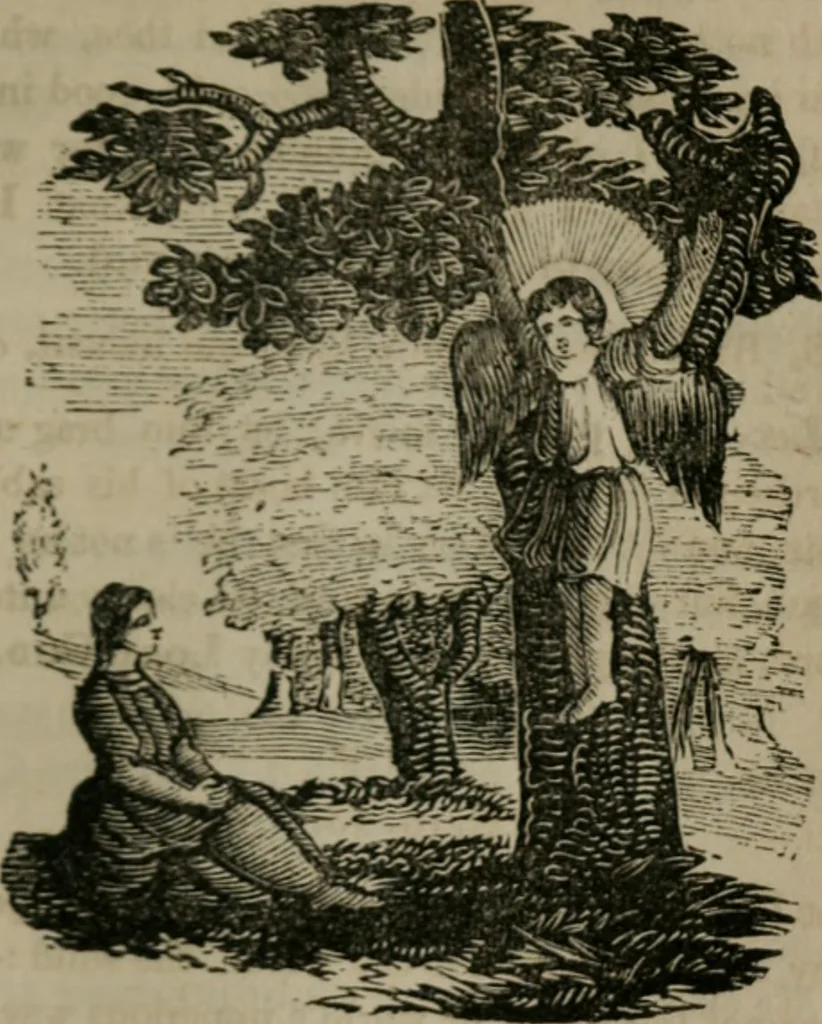 An illustration from Emblems divine and moral, 1851, leaf 252