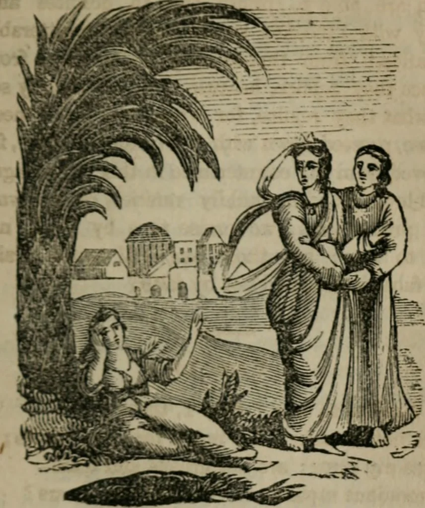 An illustration from Emblems divine and moral, 1851, leaf 260