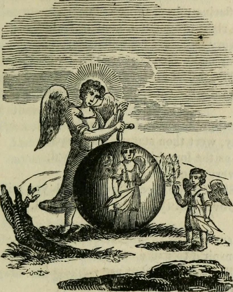 An illustration from Emblems, divine and moral, 1812, leaf 103