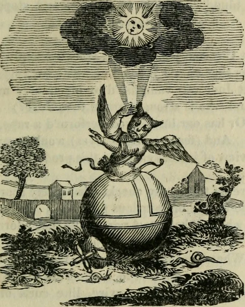 An illustration from Emblems, divine and moral, 1812, leaf 115