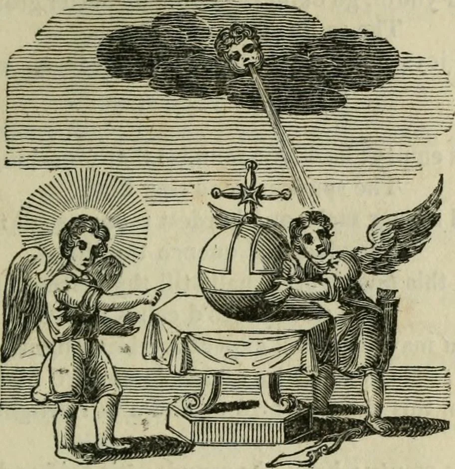 An illustration from Emblems, divine and moral, 1812, leaf 119