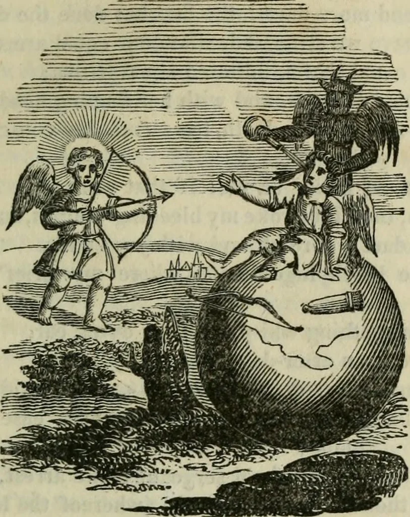An illustration from Emblems, divine and moral, 1812, leaf 131