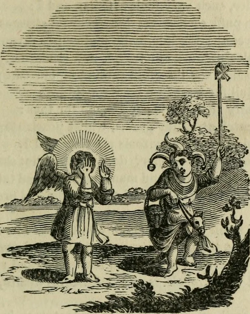 An illustration from Emblems, divine and moral, 1812, leaf 151