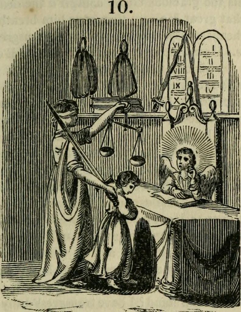 An illustration from Emblems, divine and moral, 1812, leaf 183