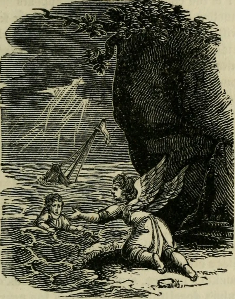 An illustration from Emblems, divine and moral, 1812, leaf 187