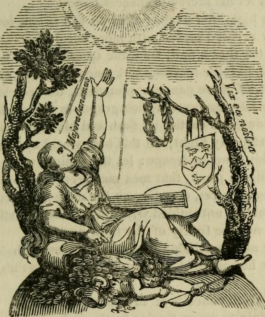 An illustration from Emblems, divine and moral, 1812, leaf 19