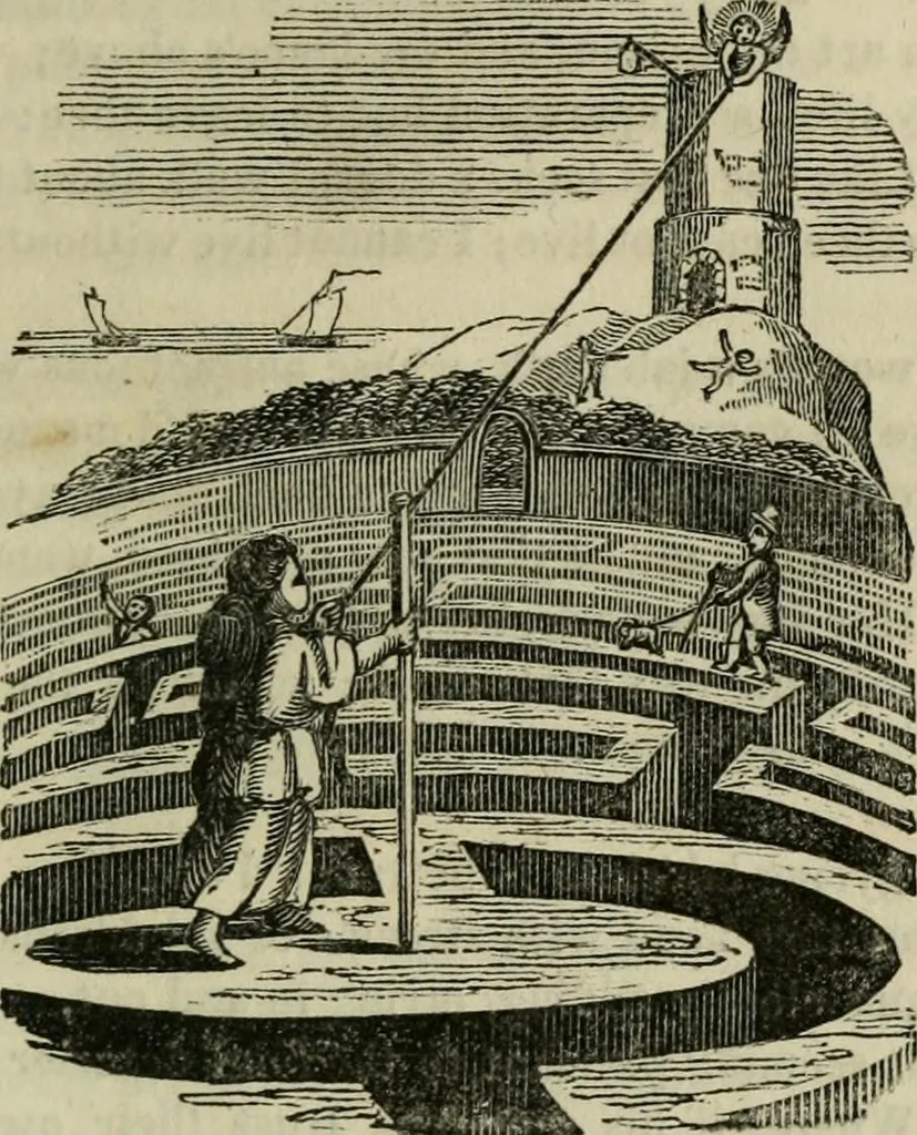An illustration from Emblems, divine and moral, 1812, leaf 211