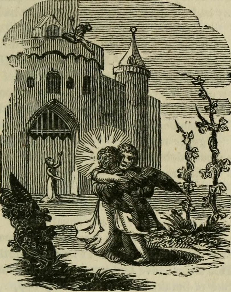 An illustration from Emblems, divine and moral, 1812, leaf 251