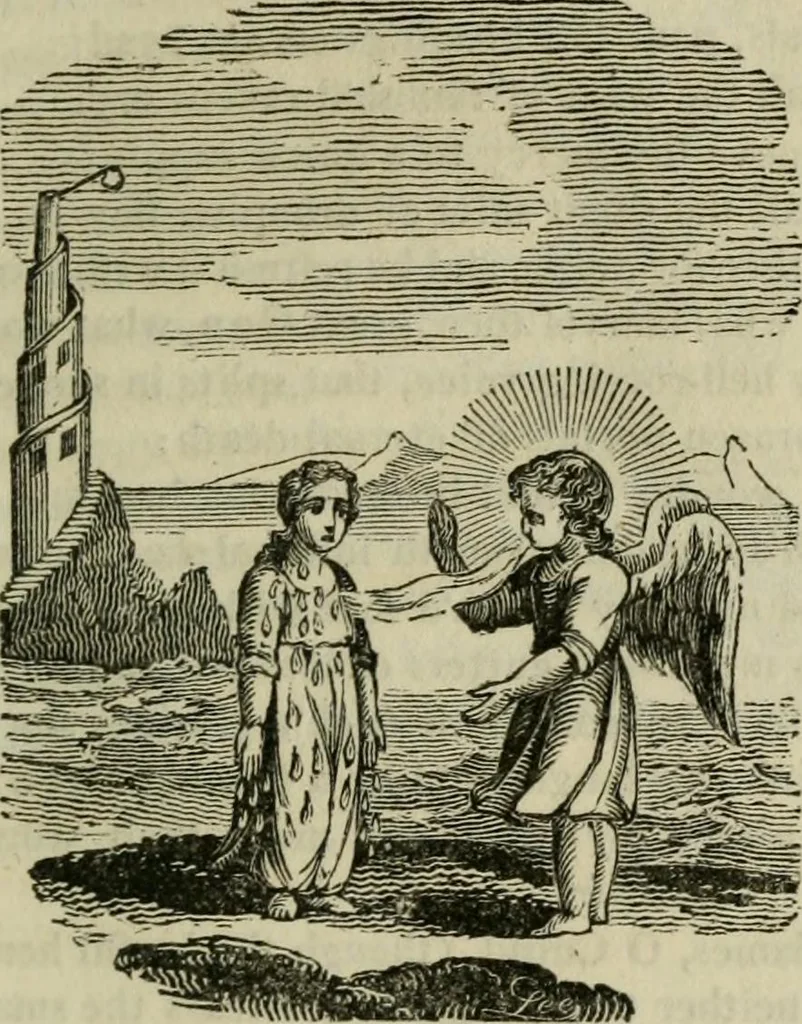 An illustration from Emblems, divine and moral, 1812, leaf 283