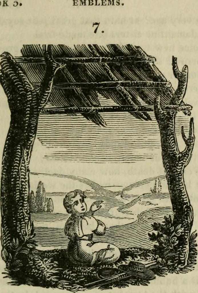 An illustration from Emblems, divine and moral, 1812, leaf 291