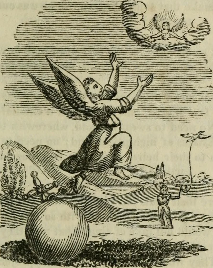An illustration from Emblems, divine and moral, 1812, leaf 299