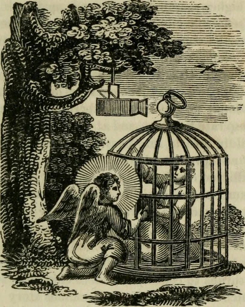 An illustration from Emblems, divine and moral, 1812, leaf 303