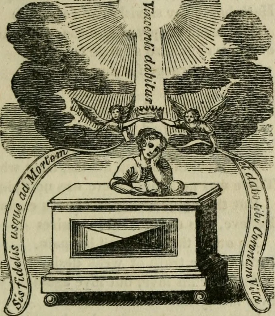 An illustration from Emblems, divine and moral, 1812, leaf 327