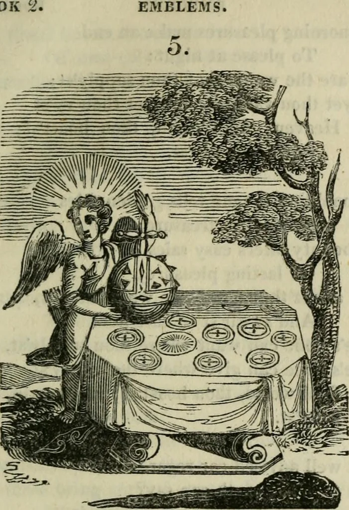 An illustration from Emblems, divine and moral, 1812, leaf 99
