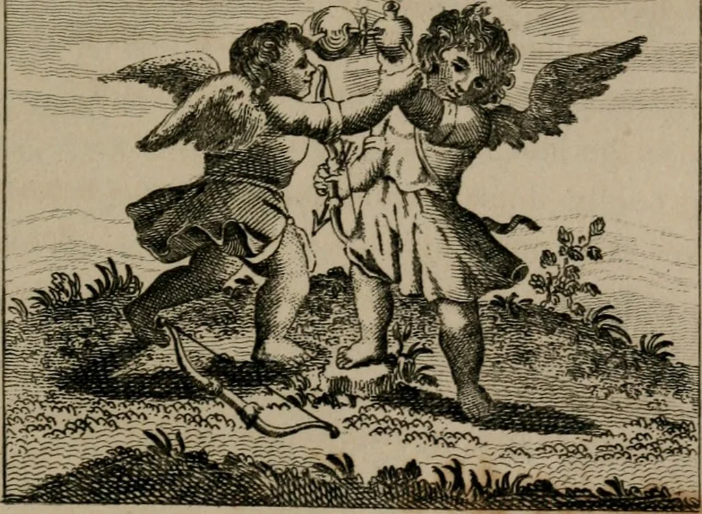 An illustration from Emblems divine and moral, 1839, leaf 170