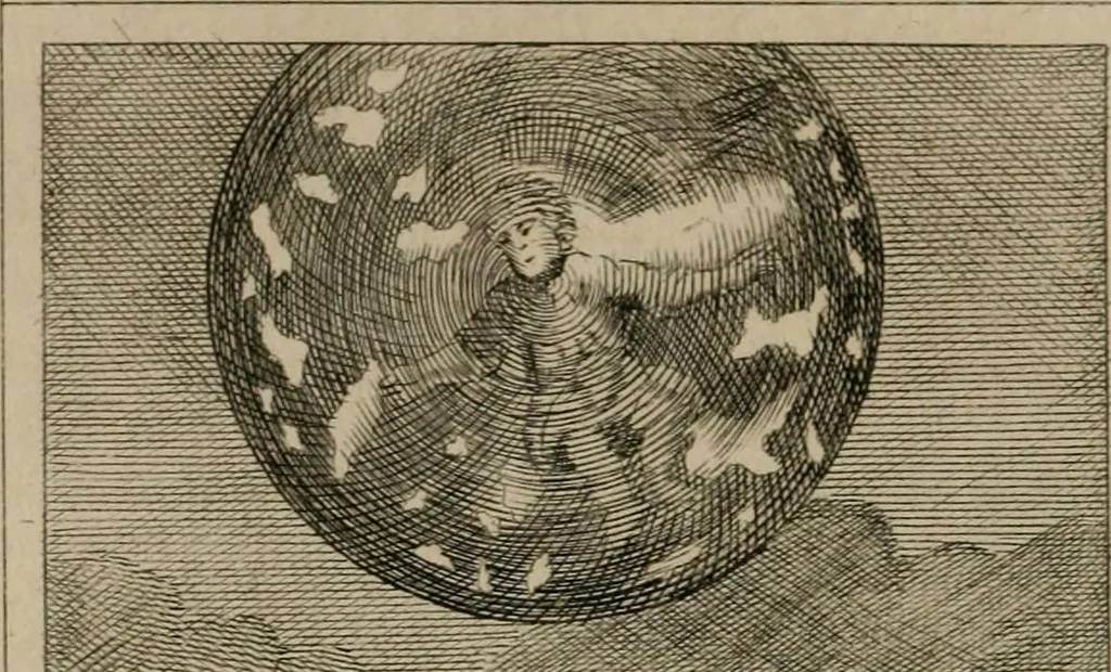 An illustration from Emblems divine and moral, 1839, leaf 355