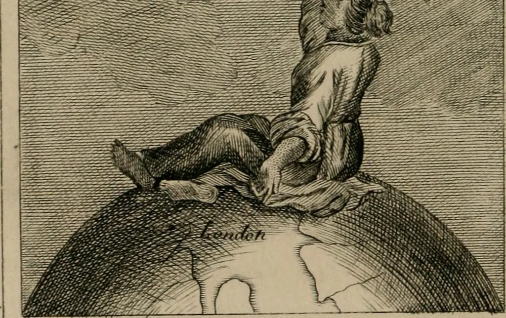 An illustration from Emblems divine and moral, 1839, leaf 355