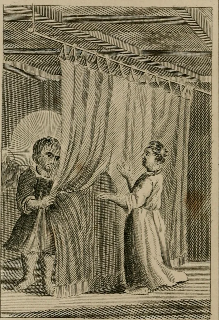 An illustration from Emblems divine and moral, 1839, leaf 385