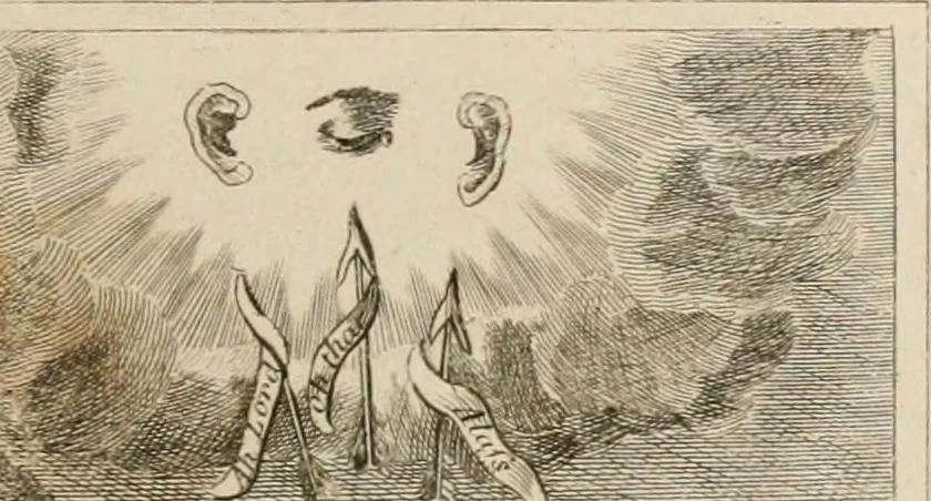 An illustration from Emblems, divine and moral. New ed., carefully rev. and corr., with recommendatory prefaces by Augustus Toplady, and John Ryland, 1839, leaf 174