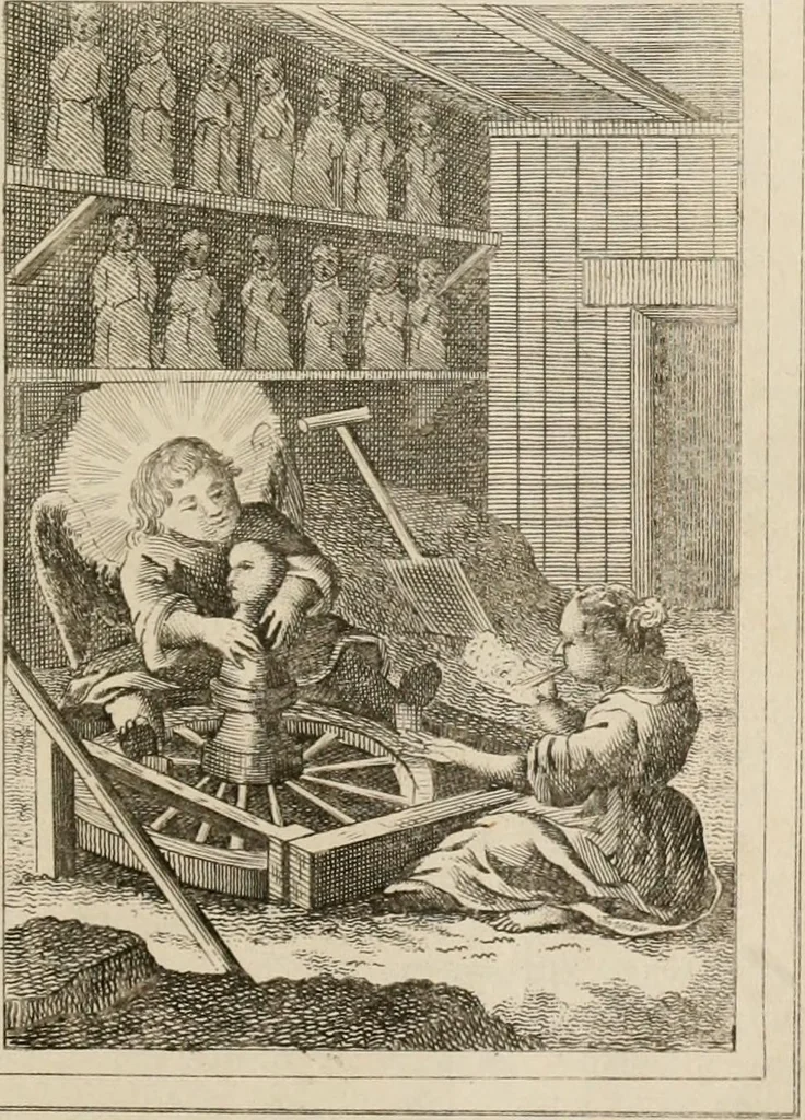An illustration from Emblems, divine and moral. New ed., carefully rev. and corr., with recommendatory prefaces by Augustus Toplady, and John Ryland, 1839, leaf 198