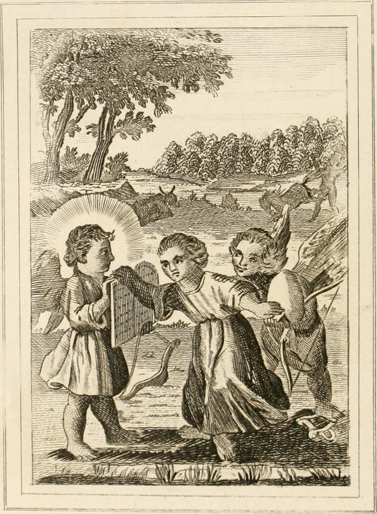 An illustration from Emblems, divine and moral. New ed., carefully rev. and corr., with recommendatory prefaces by Augustus Toplady, and John Ryland, 1839, leaf 257