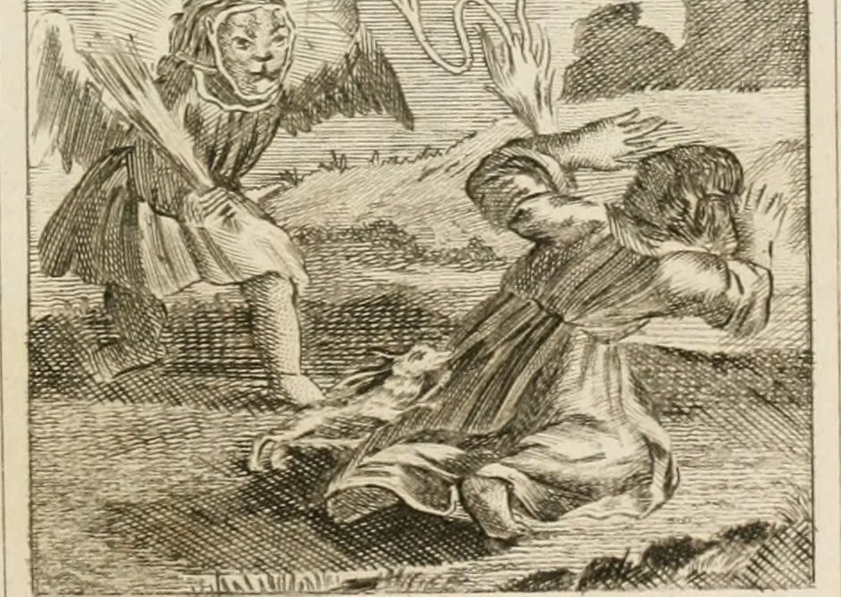 An illustration from Emblems, divine and moral. New ed., carefully rev. and corr., with recommendatory prefaces by Augustus Toplady, and John Ryland, 1839, leaf 272