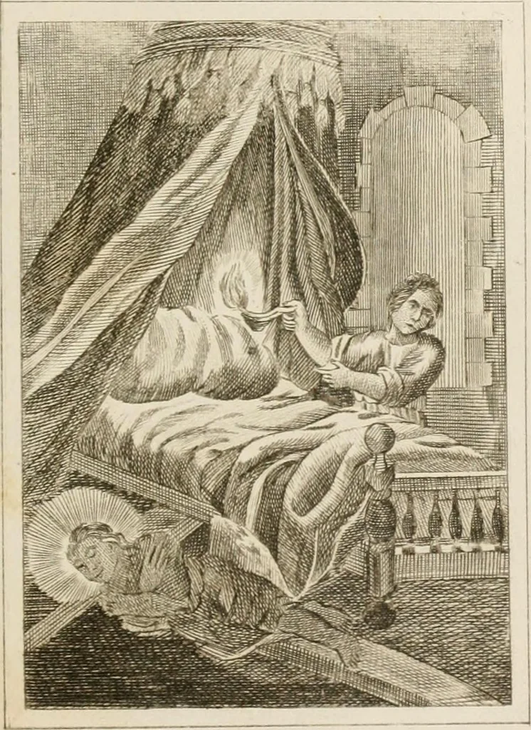 An illustration from Emblems, divine and moral. New ed., carefully rev. and corr., with recommendatory prefaces by Augustus Toplady, and John Ryland, 1839, leaf 302