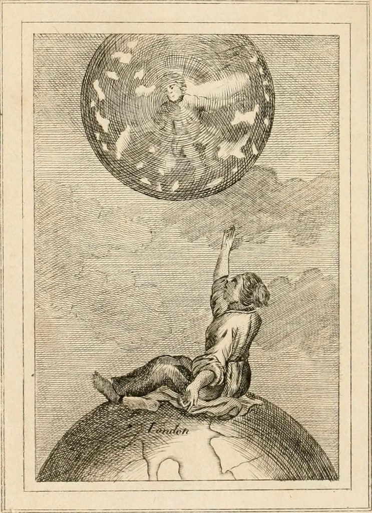 An illustration from Emblems, divine and moral. New ed., carefully rev. and corr., with recommendatory prefaces by Augustus Toplady, and John Ryland, 1839, leaf 357