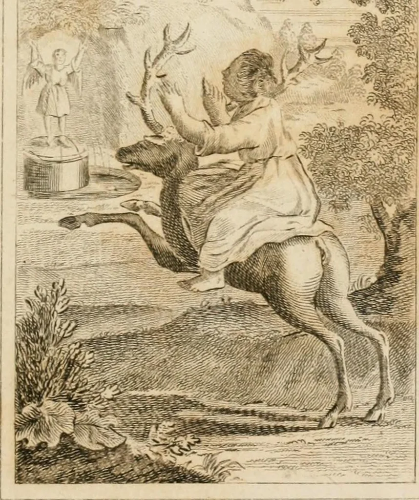An illustration from Emblems, divine and moral. New ed., carefully rev. and corr., with recommendatory prefaces by Augustus Toplady, and John Ryland, 1839, leaf 382