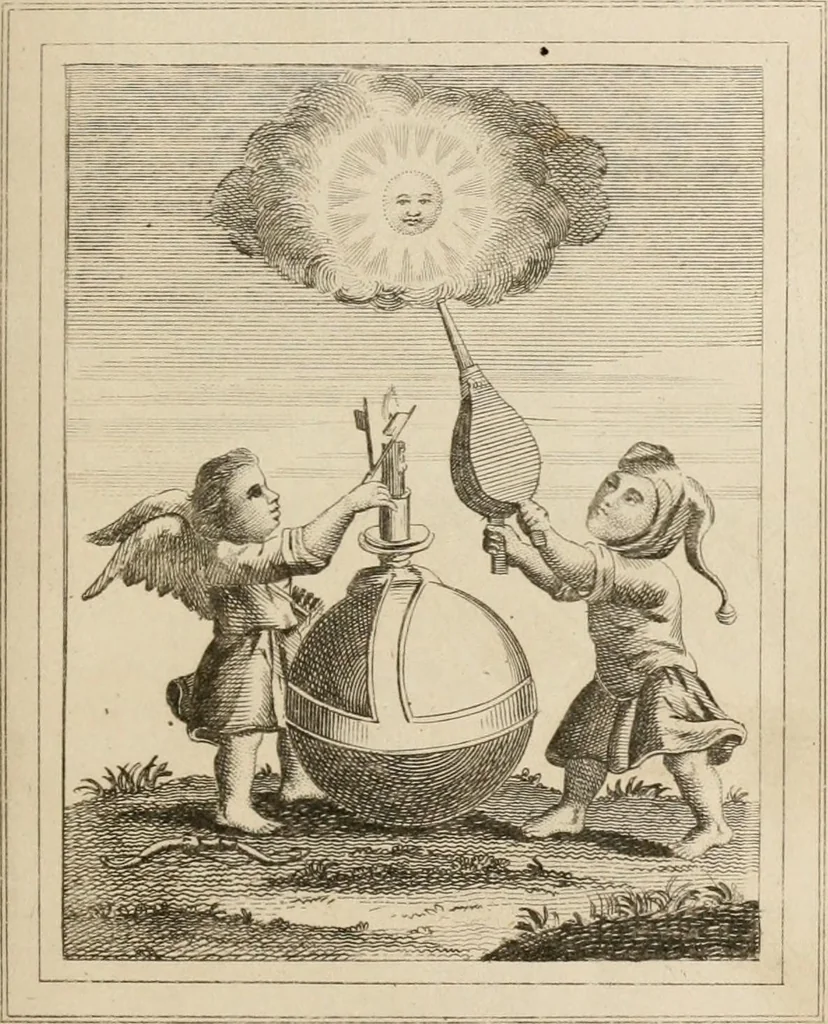 An illustration from Emblems, divine and moral. New ed., carefully rev. and corr., with recommendatory prefaces by Augustus Toplady, and John Ryland, 1839, leaf 98