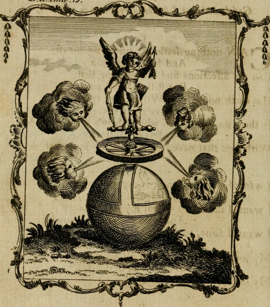 An illustration from Emblems divine and moral ; together with Hieroglyphics of the life of man, 1777, leaf 149