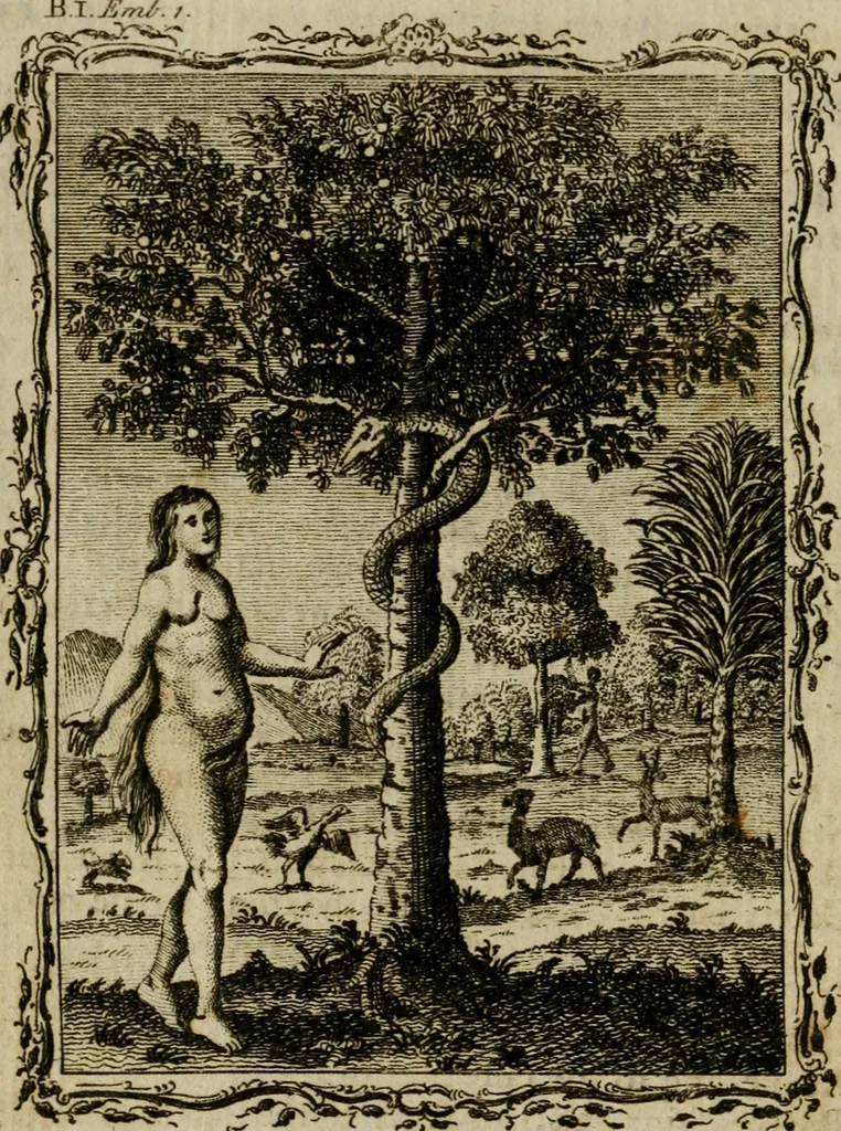 An illustration from Emblems divine and moral ; together with Hieroglyphics of the life of man, 1777, leaf 19