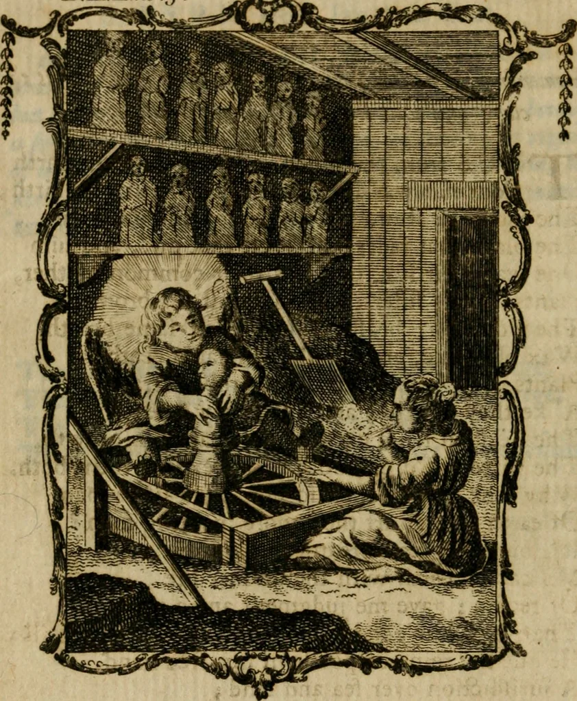 An illustration from Emblems divine and moral ; together with Hieroglyphics of the life of man, 1777, leaf 193