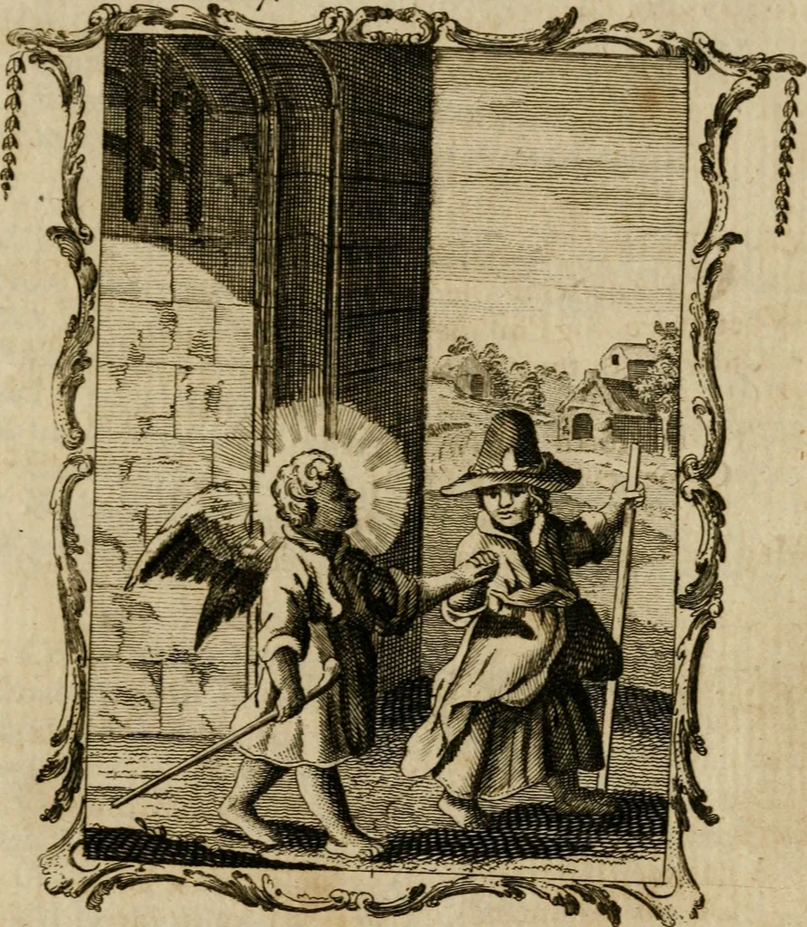 An illustration from Emblems divine and moral ; together with Hieroglyphics of the life of man, 1777, leaf 278
