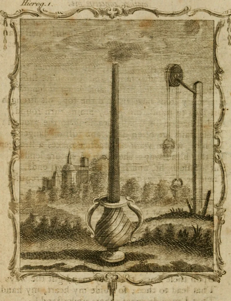 An illustration from Emblems divine and moral ; together with Hieroglyphics of the life of man, 1777, leaf 11