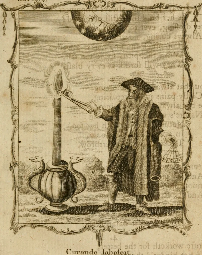 An illustration from Emblems divine and moral ; together with Hieroglyphics of the life of man, 1777, leaf 26