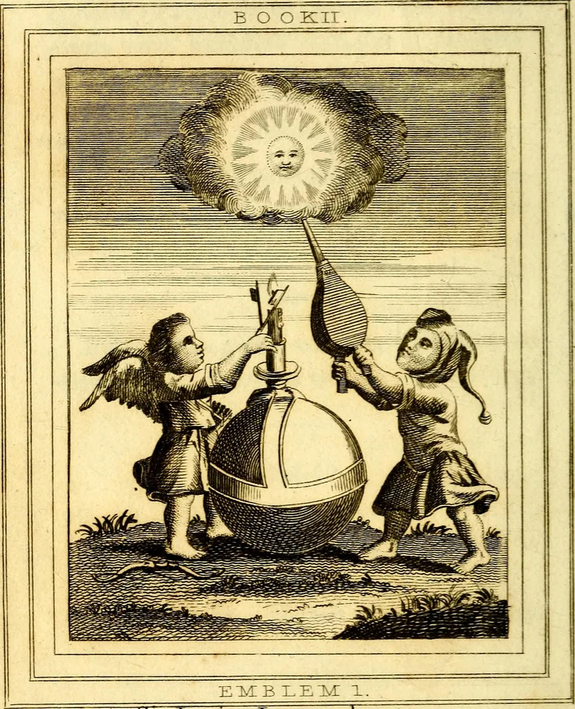 An illustration from Emblems, divine and moral, 1824, leaf 115