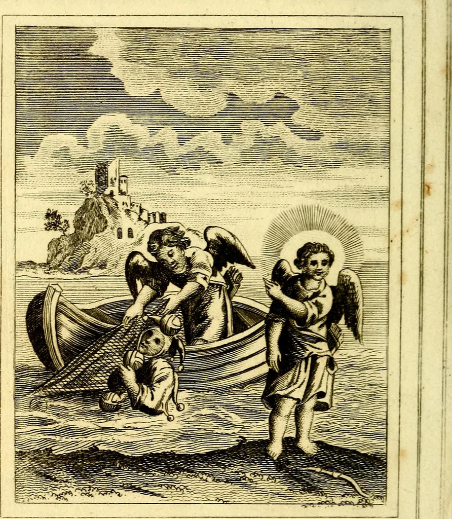 An illustration from Emblems, divine and moral, 1824, leaf 127