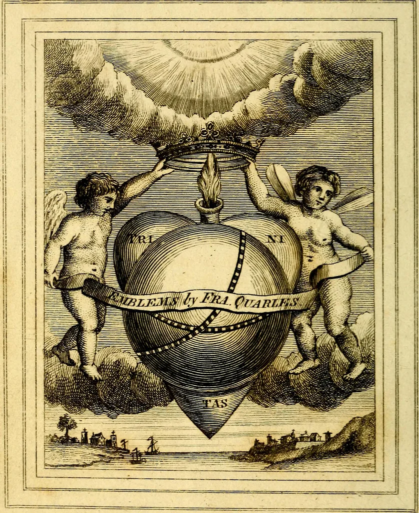 An illustration from Emblems, divine and moral, 1824, leaf 13