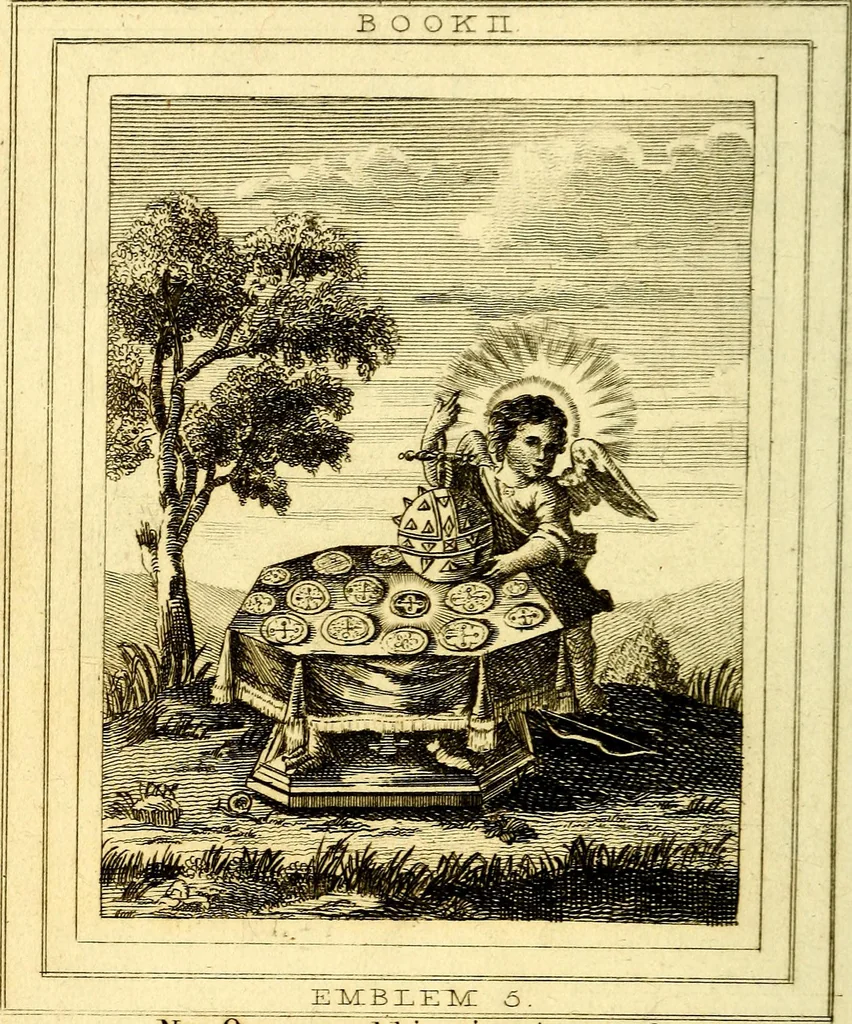 An illustration from Emblems, divine and moral, 1824, leaf 139