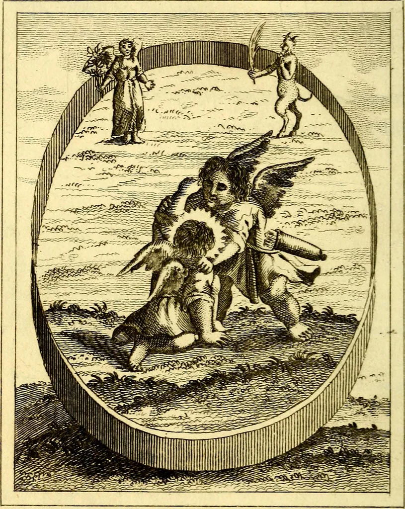 An illustration from Emblems, divine and moral, 1824, leaf 193