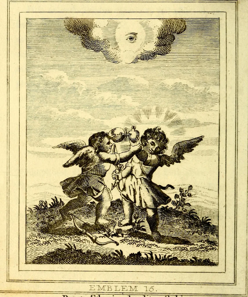 An illustration from Emblems, divine and moral, 1824, leaf 199