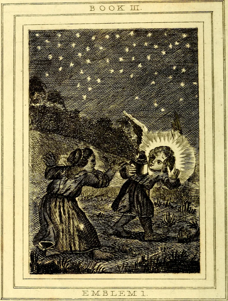 An illustration from Emblems, divine and moral, 1824, leaf 211