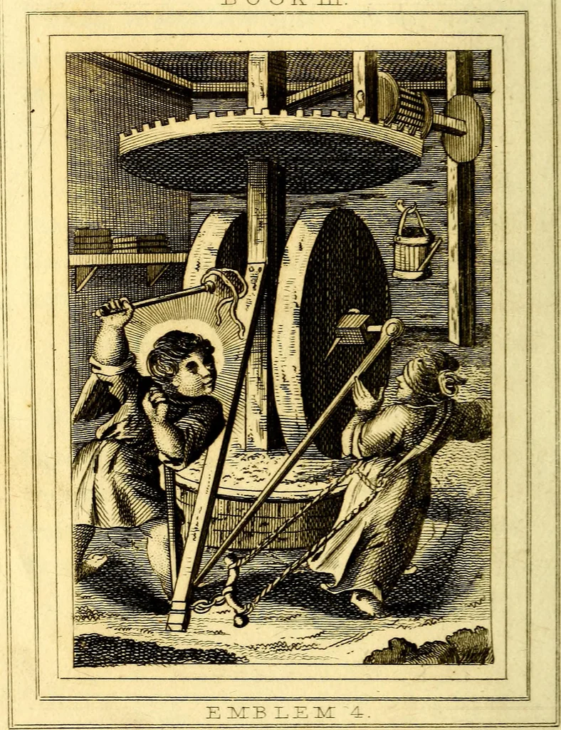 An illustration from Emblems, divine and moral, 1824, leaf 229