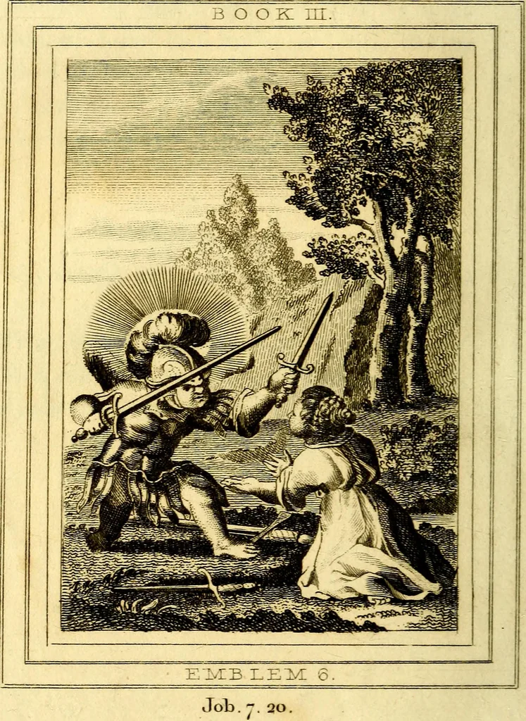An illustration from Emblems, divine and moral, 1824, leaf 241