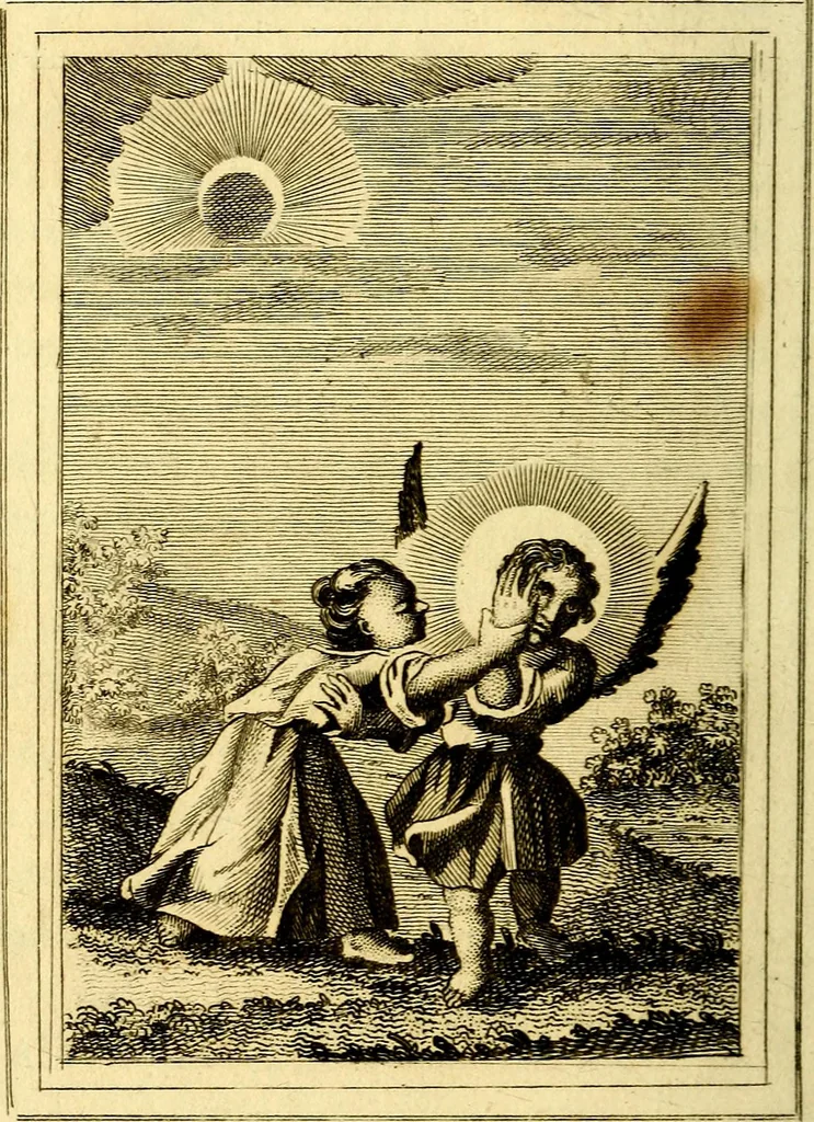 An illustration from Emblems, divine and moral, 1824, leaf 247