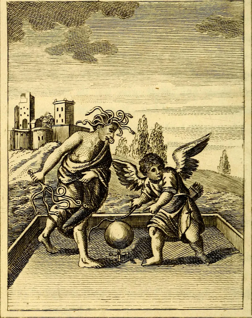 An illustration from Emblems, divine and moral, 1824, leaf 49