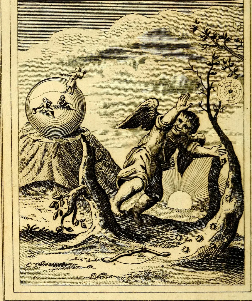 An illustration from Emblems, divine and moral, 1824, leaf 67