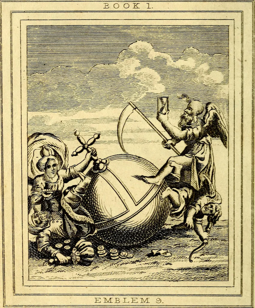 An illustration from Emblems, divine and moral, 1824, leaf 73